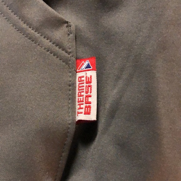 Boston Red Sox MLB Authentic Collection 2007 MLB Playoffs Hooded Sweatshirt Gray - Picture 6 of 6